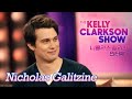 Nicholas galitzine interview  kelly clarkson show        