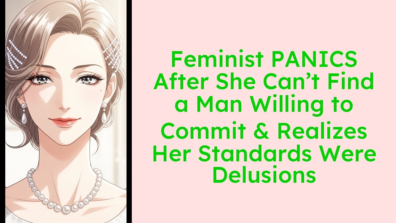 Feminist PANICS After She Can’t Find a Man Willing to Commit & Realizes Her Standards Were Delusions