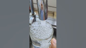 Why bubble form when you pour water from tap? #sciencefacts #bubbles #sciencebehindthescene #science
