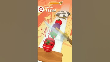 Perfect slice game #perfectslicesgame #shortfeed