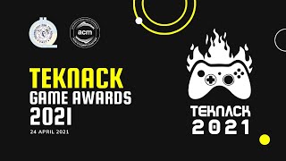 Teknack Game Awards 2021 | 24 April 2021 | Live | ACM DBIT