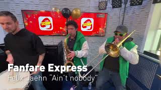 Fanfare Express - Live RadioScoop - Ain&#39;t Nobody (Brass Band Cover)