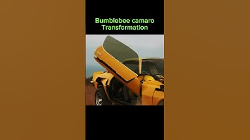 Bumblebee camaro transformation-#shorts #transformers #clips #movie