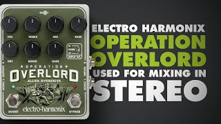 Electro-Harmonix Operation Overlord Allied Overdrive Pedal (Demo
