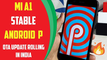 [Gift From Xiaomi] Android 9 Pie Official STABLE Update on Mi A1 is Rolling Now