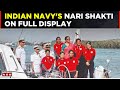 Watch insv tarini with women officers embarks on a historic expedition to mauritius  top news