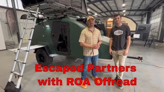 Escapod TOPO2 Teardrop Trailers: Were Partnering Up With ROA Offroad!