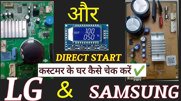 Samsung and LG refrigerator pcb testing with pwm module.