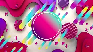 Abstract Geometric Background Stock Motion Graphics