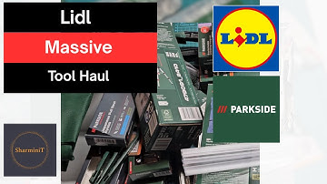 Lidl Tool Haul - Massive tool haul of the best of Parkside tools over the most recent tool drops.