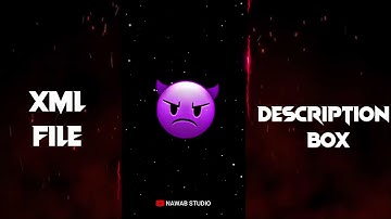 NEW DEVIL BOY ATTITUDE VIDEO 😎 || Alight motion New XML File ||Alight motion XML Preset