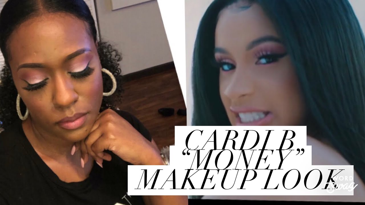 Cardi B “Money” Makeup Tutorial - YouTube
