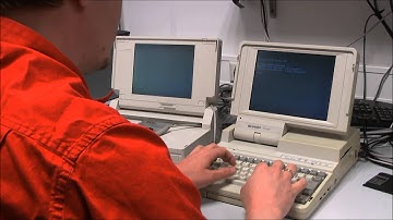 Null modem / serial cable between 2 portable computers