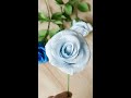 Paper Rose - how to make flower with crepe paper #papercraft #tadiyideas