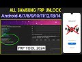 New method 2024 how to bypass samsung frp adb enable fail fix android 67891011121314