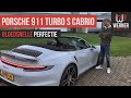 300 KM/H met het DAK ERAF, PORSCHE 911 TURBO S CABRIO