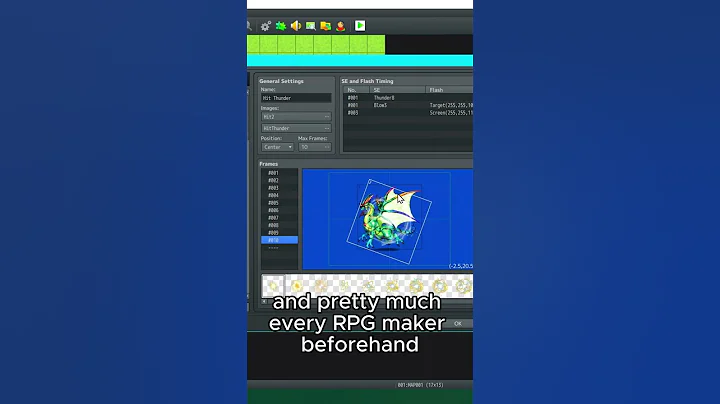 This is a GAME CHANGER for animations in MZ 😲  #rpgmaker #videogames #gamedev #games