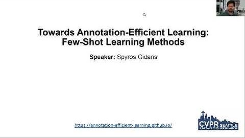 Few-shot learning methods