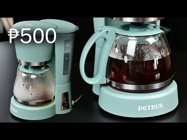 ₱494 Drip Coffee Maker?!?! SULIT - PETRUS PE 2100 #ejbits #review 