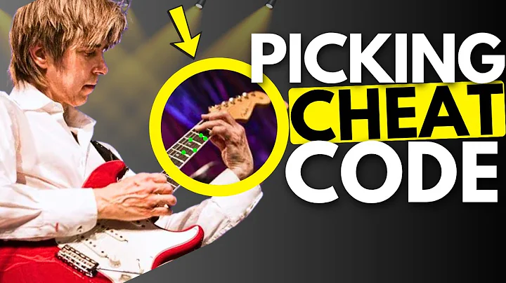 The SECRET to playing FAST Pentatonic Lines!