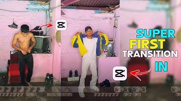 Super First Clothes Change Transition Effect Video Editing | Capcut