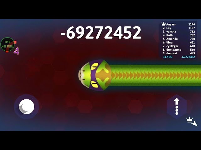 Slither.io Mod Menu V1.6  Invisible,God mode,Speed - Android