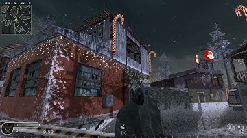 Call of duty 4|Custom Multiplayer Map Showcase|Rundown Xmas