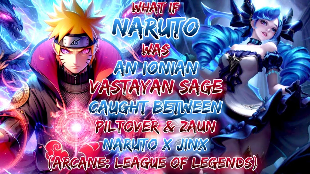 What If Naruto Was An Ionian Vastayan Sage Caught Between Piltover And Zaun | Naruto X Jinx