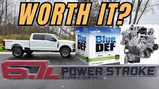 2025 vs 2024 Ford F-350 High output vs Standard output Powerstroke | Superduty MPG loop drive review