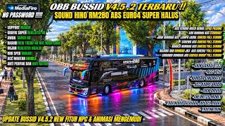 BUSSID UPDATE V4.5.2!! OBB BUSSID V4.5.2 TERBARU SOUND HINO RM280 ABS EURO4 GRAFIK SUPER HD 4K screenshot 4