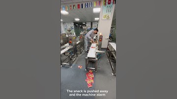 Checkweigher for food #weighingscale #packaging #checkweigher #checkweighing #checkweight