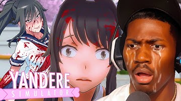 MY FIRST TIME PLAYING YANDERE SIMULATOR WAS CRAZY!