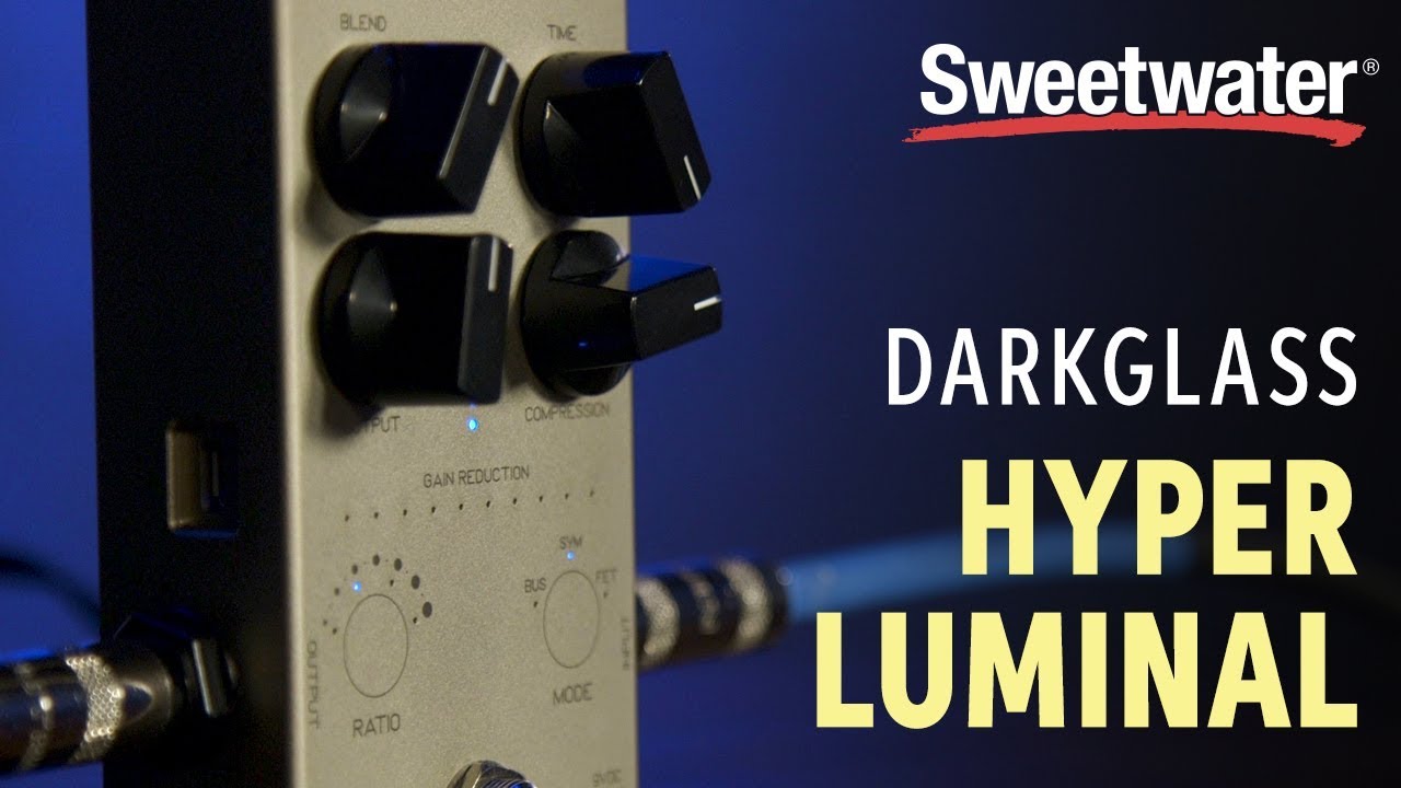 Darkglass Hyper Luminal Bass Compressor Pedal Demo
