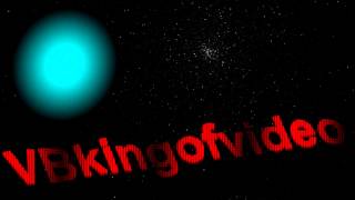 Great Waves Of VBKingofvideo Intro In Outer Space Cool Planet HD Animation with Awesome Music