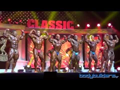 2015 IFBB Arnold Classic Top 6 Comparisons 