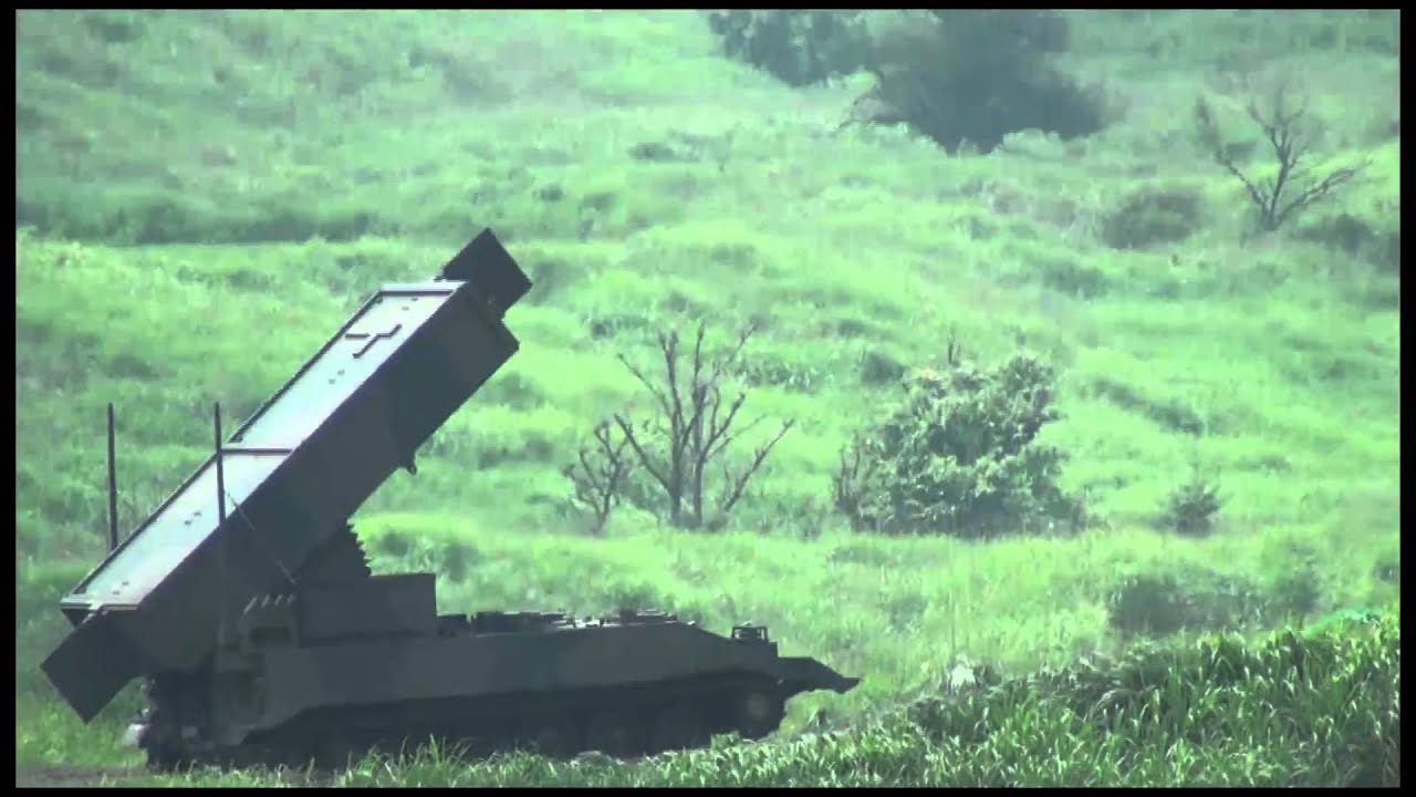 23年度富士総合火力 予行 地雷原処理車 Youtube