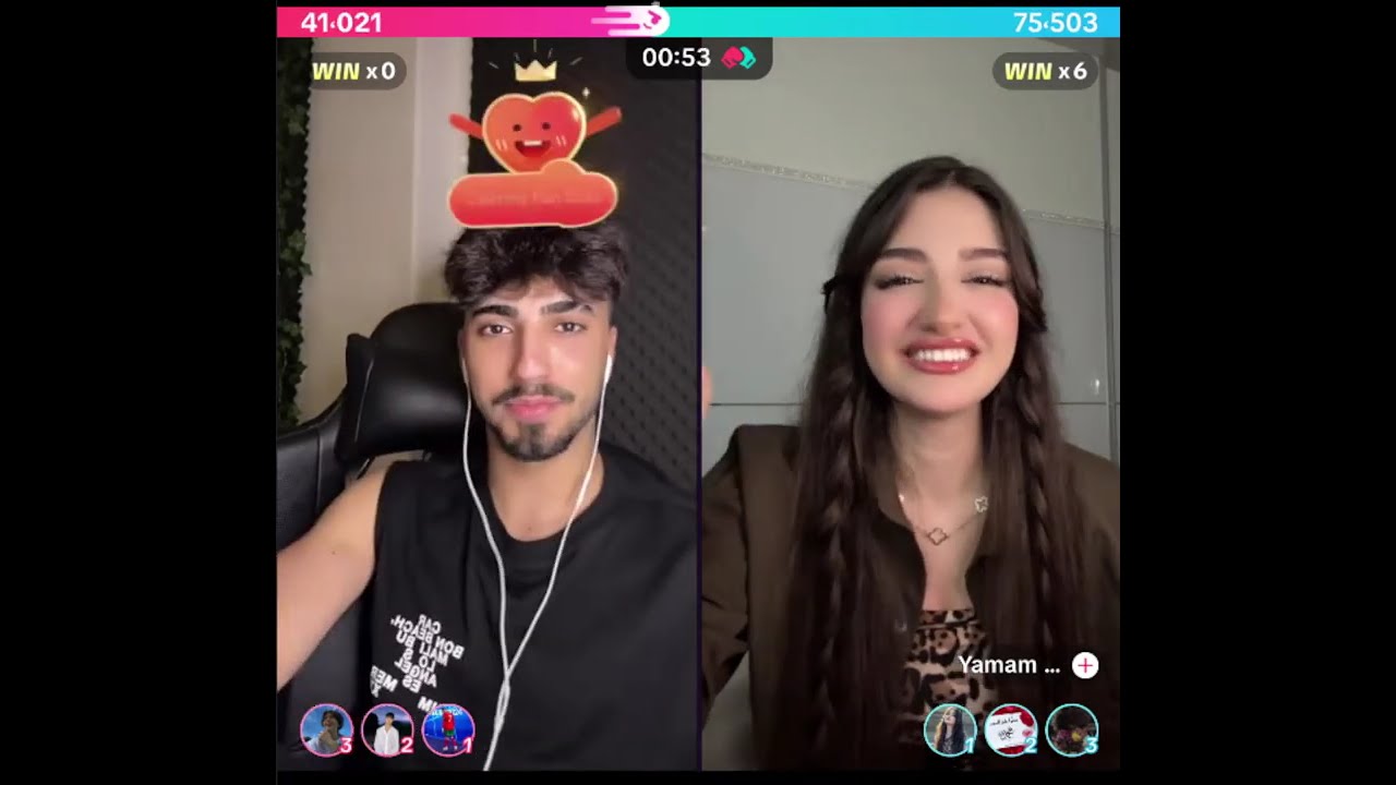 الان كيست الاول مع يمام شوفو كيف تعامل معها ويمام كمان رديت عليه كيست لطيف