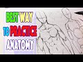 Best Way To Practice Anatomy | How To Draw Anatomy Poses