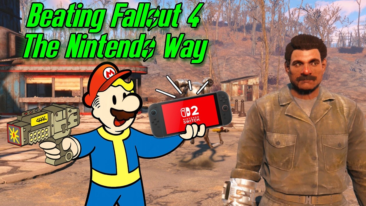 [🔴] Beating Fallout 4 The Nintendo Way [Switch 2 Challenge Run] - Day 2