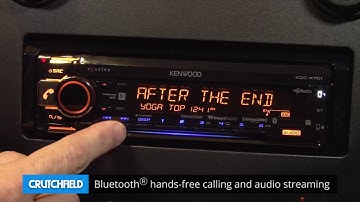 Kenwood Excelon KDC-X701 Display and Controls Demo | Crutchfield Video