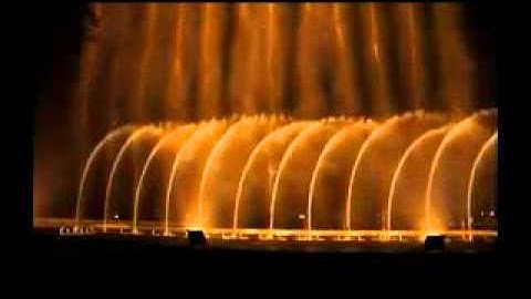 Đài phun nước giải trí theo nhạc