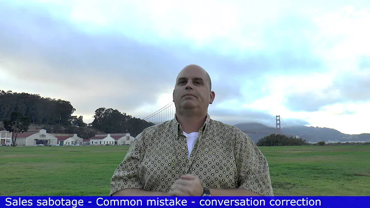 How to not build rapport - Conversation mistakes hurt sales - Scott Sylvan Bell