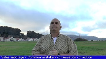 How to not build rapport - Conversation mistakes hurt sales - Scott Sylvan Bell