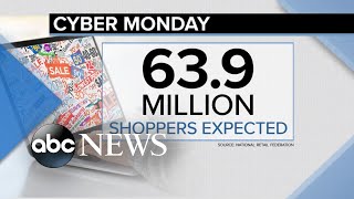National Retail Federation predicts 63 million online shoppers on Cyber Monday l ABCNL