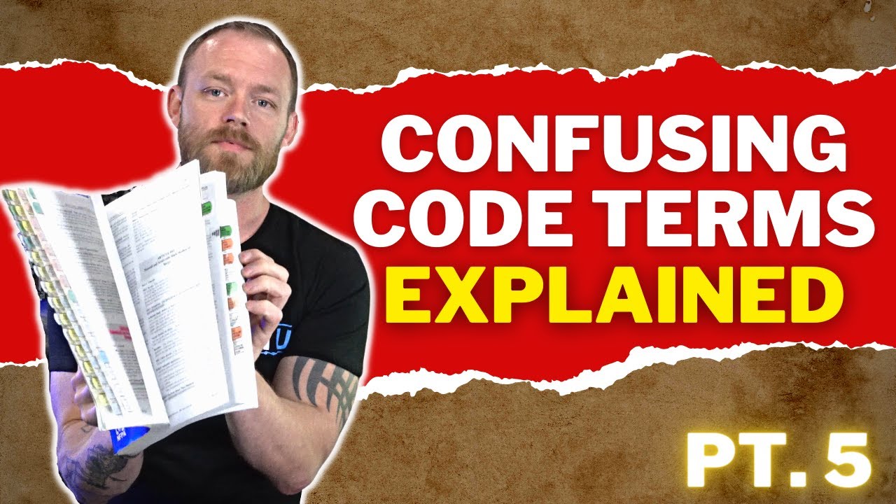 More Code Terms Explained!!! (What's the Difference Between Damp, Dry ...