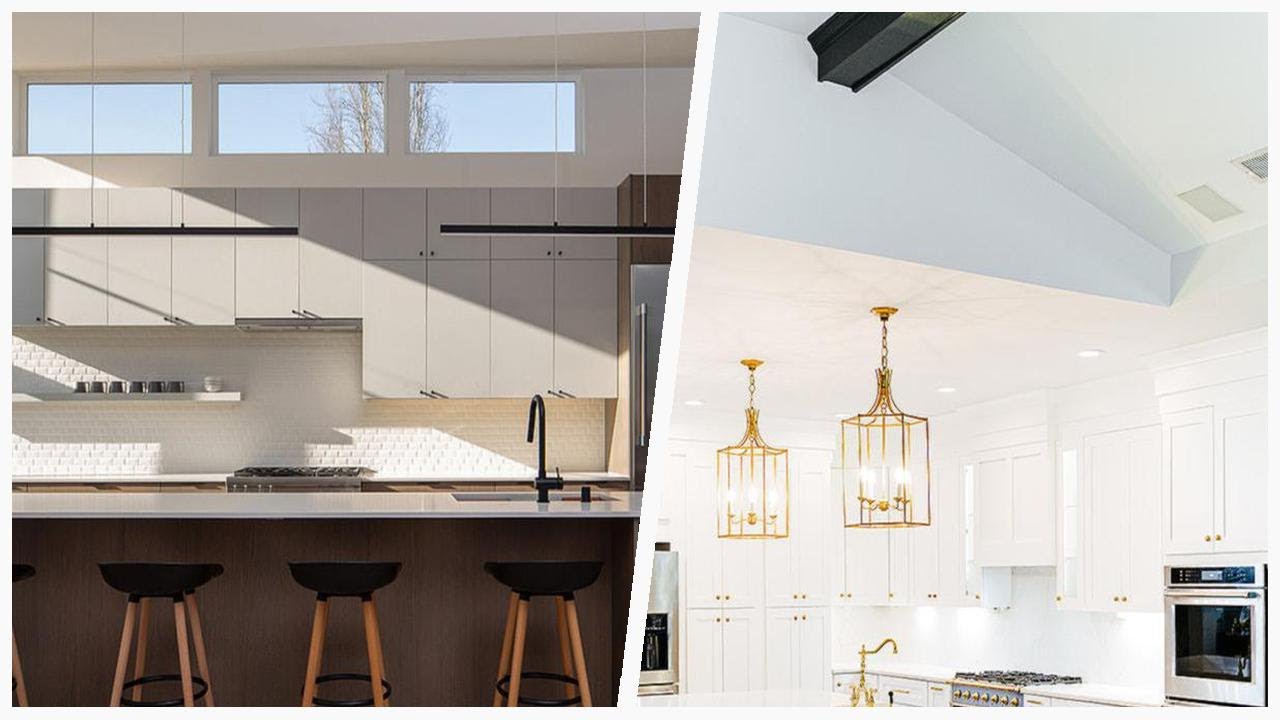 75 Vaulted Ceiling Galley Kitchen Design Ideas You'll Love 🟡 - YouTube