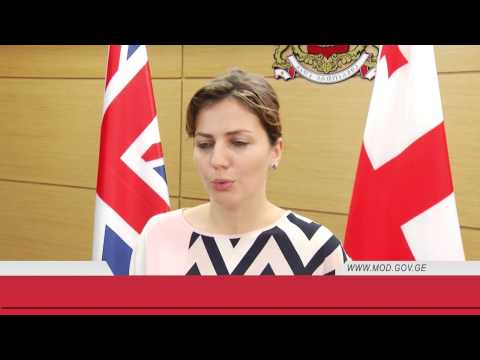 ბრიტანელმა მრჩეველმა თავდაცვის სამინისტროში მუშაობა დაასრულა