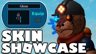 NEW PIGGY GLENN SKIN SHOWCASE (Jumpscare, Emotes, \& Music)