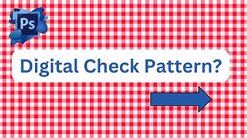 How To Make Digital Check Pattern For Shirt On Photoshop |  Digital Shirt Design #how