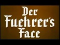Donald duck  nazi episode with prologue speech der fuehrers face 1943